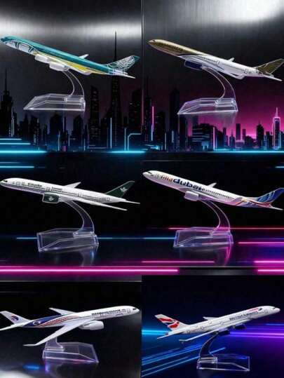 Alloy Solid Die-Cast -UK Japan - Malaysia - Arab Europe Middle East Asia - World Famous Places Etc.Collectible Aviation Art | Incredible Detail | Desktop Bedroom Living Room Display Artifact - Halloween - Christmas - Birthday Gift Cool