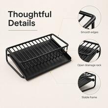 Bathroom Soap Holder Self-Draining Waterfall Style Soap Dish Suitable For Kitchen Sink And Countertop - Soap Box - View 5