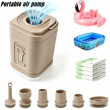 Pompa Udara Elektrik Multifungsi, Fungsi Hisap Vakum dan Pengisian 2-in-1, Cocok untuk Penyimpanan Vakum Kain di Rumah, Pengisian Udara Saat Berkemah di Luar Ruangan, Pengisian Kasur Angin, dan Lainnya, Promosi Produk Musim Gugur - MultiWarna - View 1