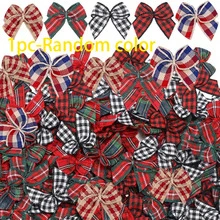 20 buah Pita Busur Kotak-kotak - Berbagai Pola Kotak-kotak) Busur Buatan Tangan 1 Inci, Cocok untuk Dekorasi Pohon Natal, Pembungkus Kado, Souvenir Pernikahan, Scrapbooking - Pembuatan Kartu, Pita Tahan Lama - A - View 12