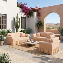 Sofa Slipcovers - Beige - View 2