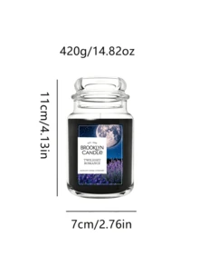 150-Hour Long Burning Scented Candle In Jar, Soft Blanket, Perfect Gift For Women - one-size - View 14