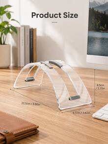 Vertical Laptop Stand, Laptop Holder For Desk, Space Saving Upright Notebook Stand, Desktop Laptop Dock, Vertical Computer Holder For Home Office Workstation, Students, Remote Workers, Office Users - View 10