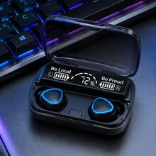 Audífonos Bluetooth Inalámbricos TWS con Caja de Carga, Auriculares Deportivos con Control Táctil, Conexión Estable, Sonido Claro, Pantalla de Energía LED, Diseño Ligero y Portátil, Incluye Función de Soporte para Celular, Ideal para Música, Videos, Gaming, Oficina, Viajes y Actividades Diarias - Ver 2