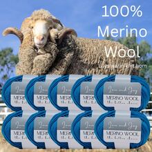 10pcs Luxury Merino Yarn, Soft And Breathable, Multiple Colors Available, For Hand Knitting Sweaters, Coats, Blankets And Other Home Decor, Handicrafts - Multicolor - View 12