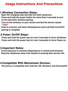 GENAI PRO6 TWS True Wireless Stereo HiFi Earbuds, Headphone Nirkabel In-Ear Peredam Kebisingan, Mikrofon Terintegrasi, Tahan Air IPX5, Cocok untuk Olahraga, Hadiah Kreatif untuk Wanita dan Anak Perempuan, Ungu - View 11