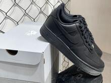 Nike Air Force 1 Low – Classic White And Black Sneakers For Men And Women - Black - View 5