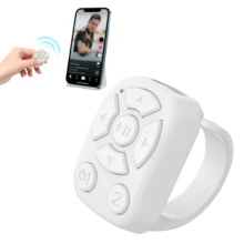 Scrolling Ring Remote Control For Major Social Media Platforms Shorts Video, Wireless Wireless Remote Control Ring Compatible With Iphone/Android, Camera For Phone, Hands-Free ScrollingMobile Phone Wireless Remote Control , Photo Controller, Selfie Artifact, Pulley Remote Control, 30 MAh Battery - Multicolor - View 13