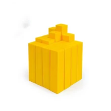 1pc 5.5*5.5cm PLA Material 3D Printed Modular Art Stress Relief Fluid Magic Cube, Desktop Decor, Party Interaction, Collection Display, Attention Training Aid And Sculpture, Gradient Or Solid Color Options (Suitable For Teenagers) - Multicolor - View 4