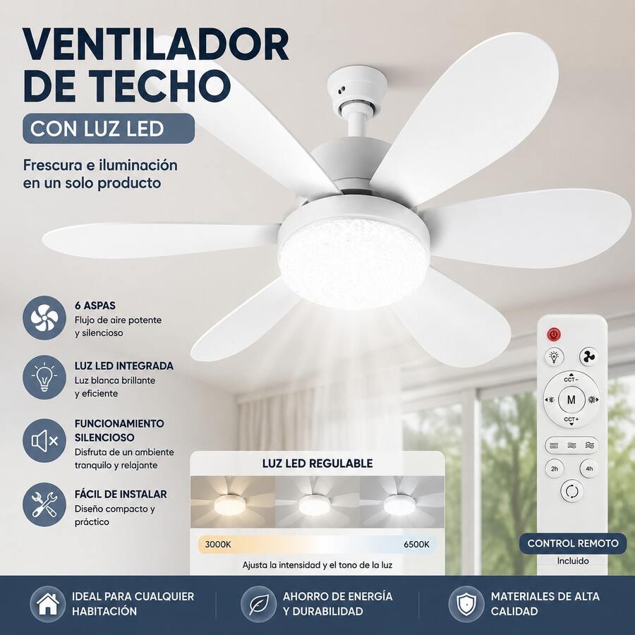 Ceiling Fans - Crystal - View 1
