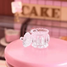 Acrylic Nail Tips, Acrylic Powder, Palette Cover, Bowl-Shaped Container, Nail Tools - Clear - View 6