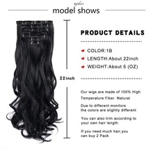 Hair Accessories Wig - Black - View 5