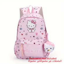 Sanrio Backpack, Cute Fashion Student School Bag, Women's Colorblock Large Capacity Foldable Outdoor Daily Backpack - Multicolor - View 9
