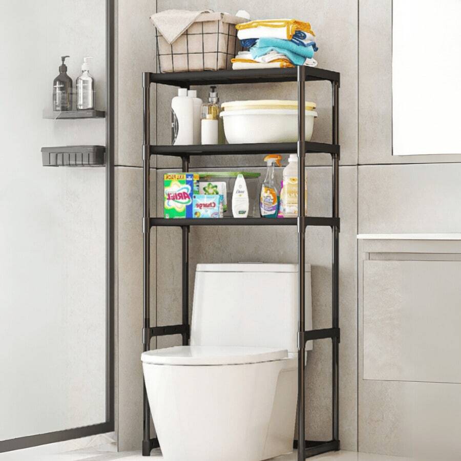 Over-The-Toilet Storage - White - View 1
