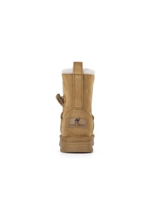 CAMEL CROWN Women's Snow Boots, New Winter Style, Fleece Lining, Warm & Thick, Cold-Proof & Anti-Slip, Casual Ankle Boots - Camel - View 5