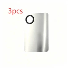 1件/2件/3件/5件多功能化妝調色盤套組，極簡不鏽鋼化妝調色盤，化妝工具 - 銀色 - 查看 11