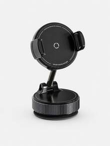 Vacuum Suction Car Phone Holder Mount, 3-Axis 360° Rotatable Foldable Mechanical Clamp Phone Stand, One-Hand Operation Residue-Free Suction Cup, Universal Fit All Smartphones For Car Dashboard Windshield Bathroom Gym Live Streaming - A - View 12