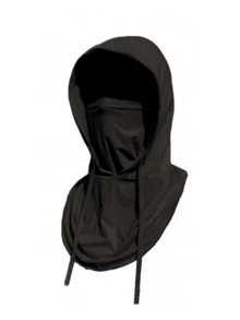 1pc Or 2pcs Unisex Sun Protection Full Face Mask With Hood Neck Guard, Suitable For Daily Cycling, Hiking, Fishing, Trekking, Leisure And Vacation - Multicolor - View 2
