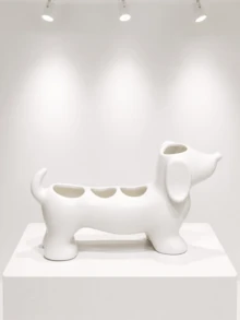 Cute And Simple Sausage Dog Shaped Bathroom Storage Box Toothbrush Rack - Sausage Dog Electric Toothbrush Rack Storage Rack, Also An Elegant Choice For Decorating Rooms, Bedrooms And Home - Multicolor - View 13