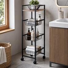 Storage Carts - Black - View 6