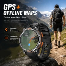 SENBONO High-Precision GPS Smartwatch With Wireless Calling And Compass, 14.6-Inch High-Definition Display Screen, Multiple Exercise Modes, Outdoor Sports, Heart Rate/Blood Pressure/Sleep Monitoring, Outdoor Watch, Christmas/Halloween - View 4