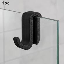 1/2pcs Minimalist Cabinet Hook, No-Drill Hanging Hook For Wooden Board Side, Mark-Free Hanging For Cloth And Towel, Removable Storage Accessory For Kitchen And Bathroom, Surface- - Hook Up - View 11
