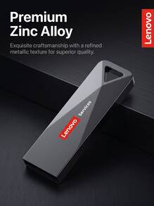 Lenovo E101 高速 USB 隨身碟 全金屬迷你 USB 碟 免驅動隨插即用 32G/64G/128G 可選 適用於汽車、學習、商務與一般用途 - 查看 2
