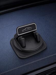 1pc 360° Rotating Dashboard Phone Holder, Nano Gel Base Enhances Grip, Auto Lock Prevents Overheating, Suitable For Phones With Or Without Cases - Phone Stand - View 12