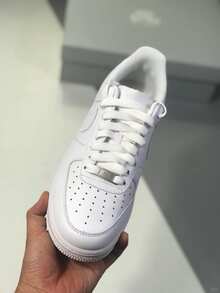 Nike Air Force 1 Black – Iconic Low-Top Sneakers For Men And Women - White - View 4