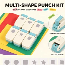 Rectangular Stamp Embossing Tool, Earring Necklace Puncher, Handmade DIY Hole Puncher, Card Embossing Machine - Large Rectangle - View 7