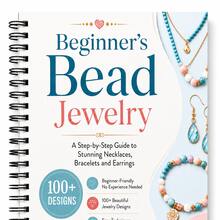 Beginner Beaded Jewelry Making Coil Book, Handmade DIY Necklace, Earrings, Bracelet Tutorial Manual, 100+ Beaded Jewelry Design Patterns Reference Book, Zero-Based Jewelry Weaving Learning Notebook, Creative Making Guide For Handmade Enthusiasts - Style 1 - View 7