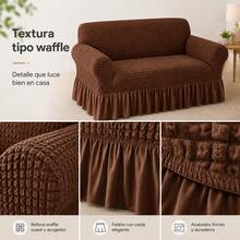 Sofa Slipcovers - Brown - View 4