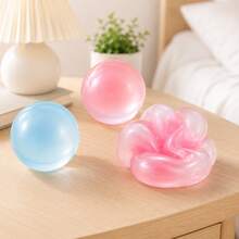 Non-Bouncing Crystal Ball, Soft And Malleable Squishy Toy, Fun Office Desk Gift And Party Favor For Adults - Multicolor - View 3