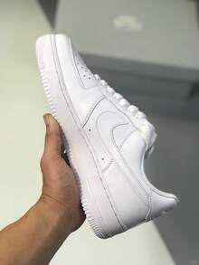 Nike Air Force 1 Black – Iconic Low-Top Sneakers For Men And Women - White - View 3