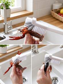 6pcs/11pcs Premium Gap Cleaning Brush Set, Heavy Duty Stiff Bristle, Multi-Purpose Deep Cleaning Tool, Suitable For Bathroom, Kitchen, Window Tracks, Bathtub, Car, Faucet, Cup And Teapot - Multiple Styles and Colors - View 6
