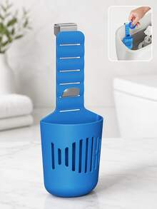 Adjustable Toilet Tank Cleaner Holder, Bathroom Toilet Cleaning Tablet Dispenser, Easy Install Toilet Cleaner Storage Rack, Home Bathroom Accessories, Practical Toilet Tank Cleaning Tool - One Size Fits All - View 16