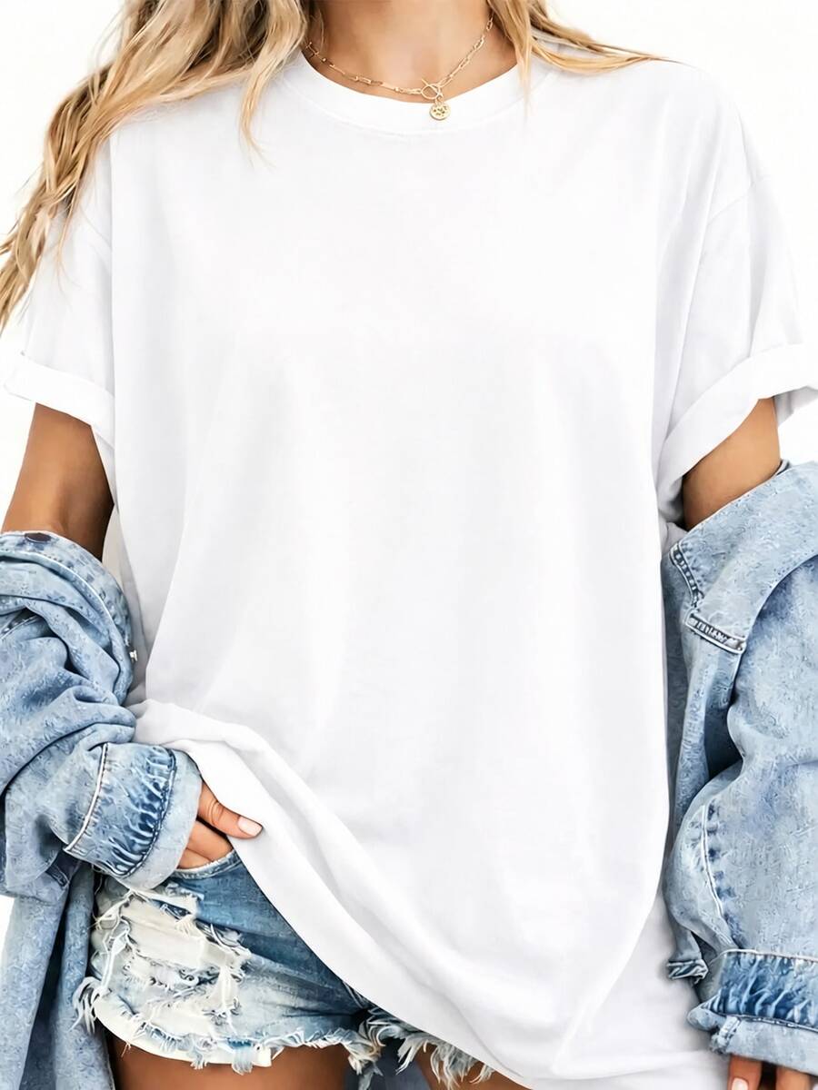 Women T-Shirts - White - View 1