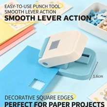 Rectangular Stamp Embossing Tool, Earring Necklace Puncher, Handmade DIY Hole Puncher, Card Embossing Machine - Large Rectangle - View 10