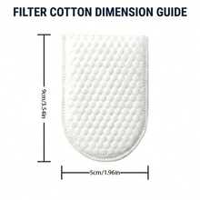 Best-Selling Faucet Filter Cotton Bag, Thickened Faucet Filter, Kitchen Water Purifier Filter Cartridge, Sink Faucet Aerator Filter Cotton, Kitchen Sink Filter Replacement Part - Filter Cotton - View 2