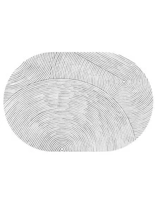 1 Buah Alas Meja Oval Warna Aprikot Muda, Kulit Sintetis, Anti Selip, Tahan Aus, Mudah Dibersihkan, Dekorasi Meja, Cocok Untuk Dapur, Ruang Tamu, Ruang Makan, dan Lainnya - MultiWarna - View 11