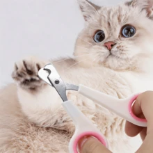 Pet Nail Clipper Set With Nail File, Stainless Steel Non-Slip Trimmer, Suitable For Kittens, Small Dogs, Rabbits, Guinea Pigs, Ferrets, Squirrels And Small Pets - B - View 3