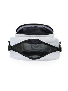 CAMEL CROWN Tas Selempang Ringan, Tas Dada/Pinggang Portabel Serbaguna Kasual, Cocok untuk Perjalanan, Olahraga, dan Lari - Abu-abu Gletser - View 4