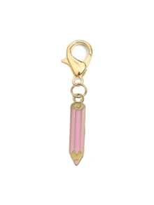 Back To School Themed Enamel Keychain,Cute Pencil Book Charms Enamel Keychain,Gift For Student Teacher,Teacher's Day Teacher Appreciation Gift - Multicolor - View 23