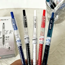 5/1pc Click Ballpoint Pens, 0.5mm, Simple Design, High Beauty Value, With Quick Drying Ink For Students To Solve Exercises And Signatures Back To School - Sets - View 11
