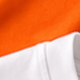 Naranja Negro blanco