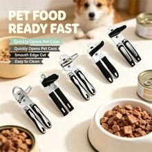 Large Manual Can Opener Stainless Steel Material Comfortable Handle 1/2/5pcs Optional - View 12