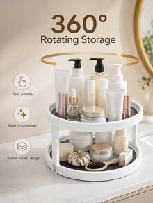 Tilt & Swivel Storage Bin, 10/12 Inch, Suitable For Organizing Cabinets, Pantries, Kitchens, Bathrooms, Refrigerators, Countertops, Spice Racks, Etc. - Multicolor - View 11