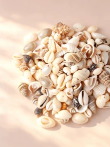 Beads With Holes, 12-25 Mm And 180 G Weight, Mixable, Suitable For Handicrafts, Decoration, And Jewelry. - 180g - View 1