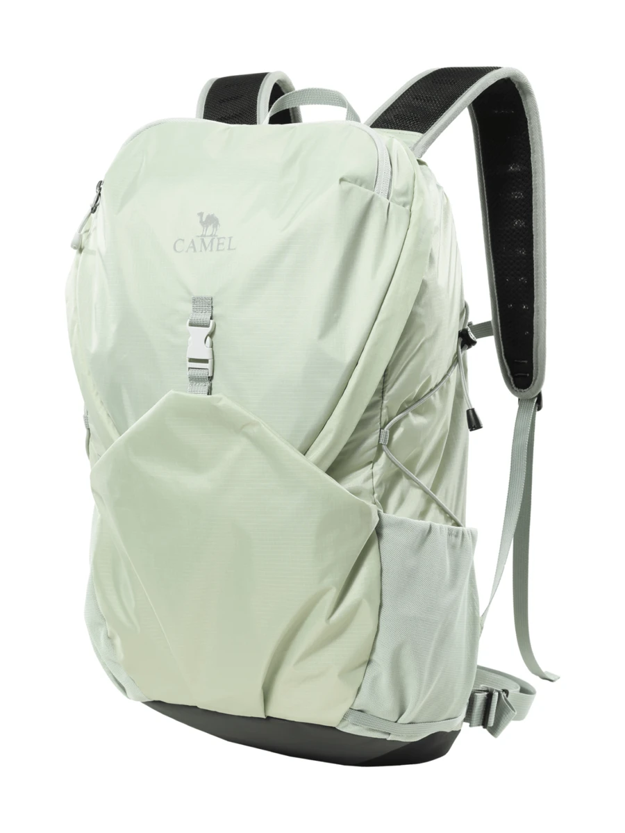 CAMEL CROWN Unisex Lightweight Hiking Backpack, Portable Outdoor Trekking Daypack For Travel - Gray Bean Green - View 1
