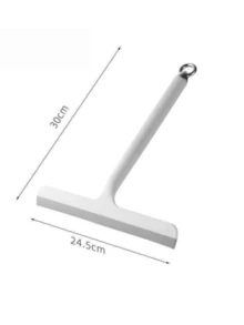 Multi-Functional Handheld Squeegee For Bathroom Doors, Windows, And Car Glass - Durable Cleaning Tool Glass Surface Cleaner Plastic/Silicone Construction Ergonomic Handle Suitable For Kitchen Bathroom Mirrors Tiles Countertops - Multicolor - View 5